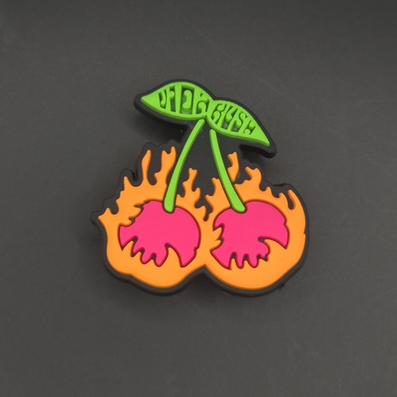 CROCS Accessories - (5/$15) Flaming Cherries Croc Charm